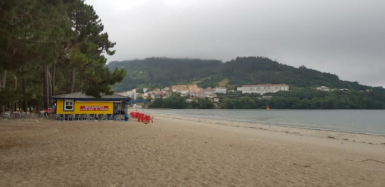 Playa Magdalena en A coruña